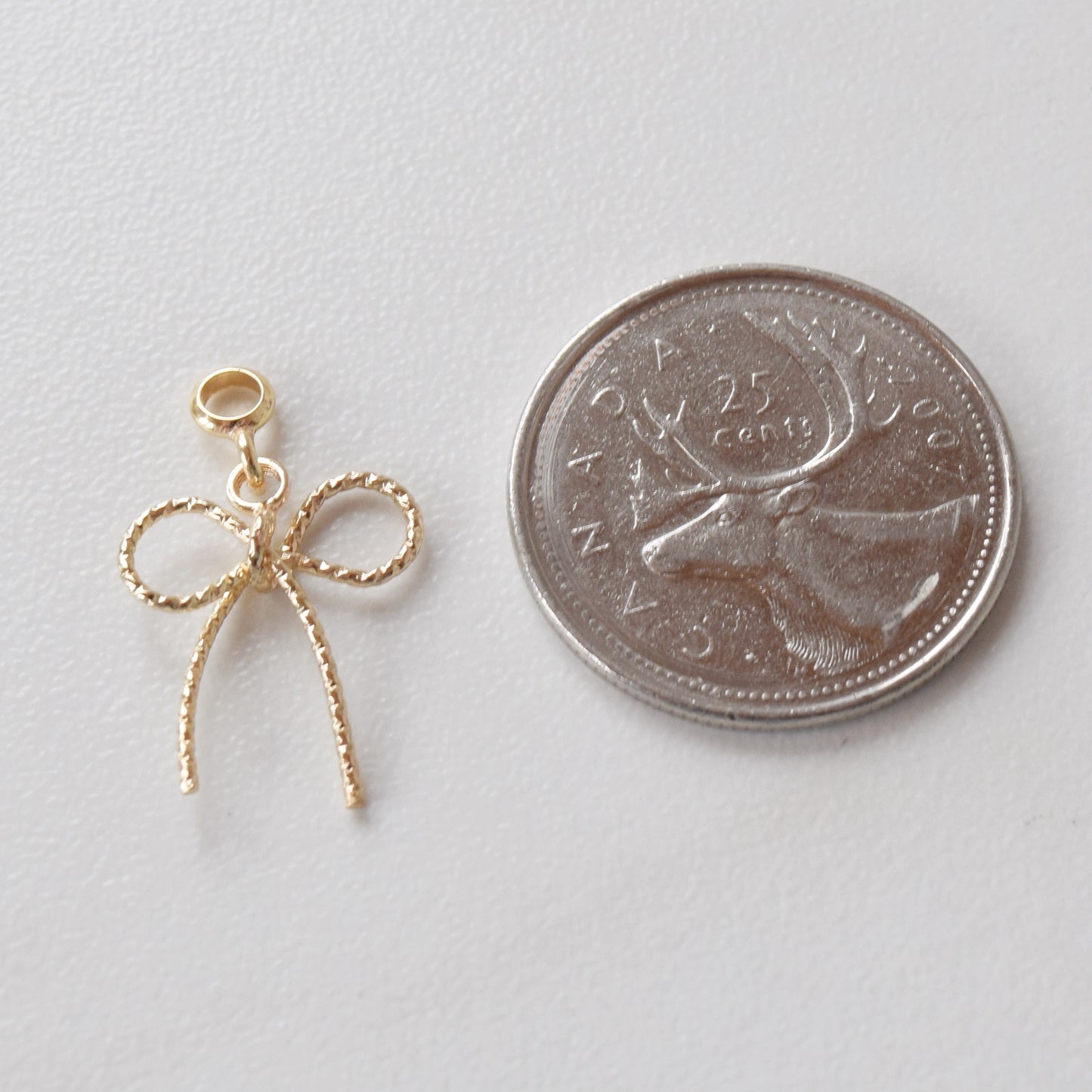 Hoop Charm - Wire Bow