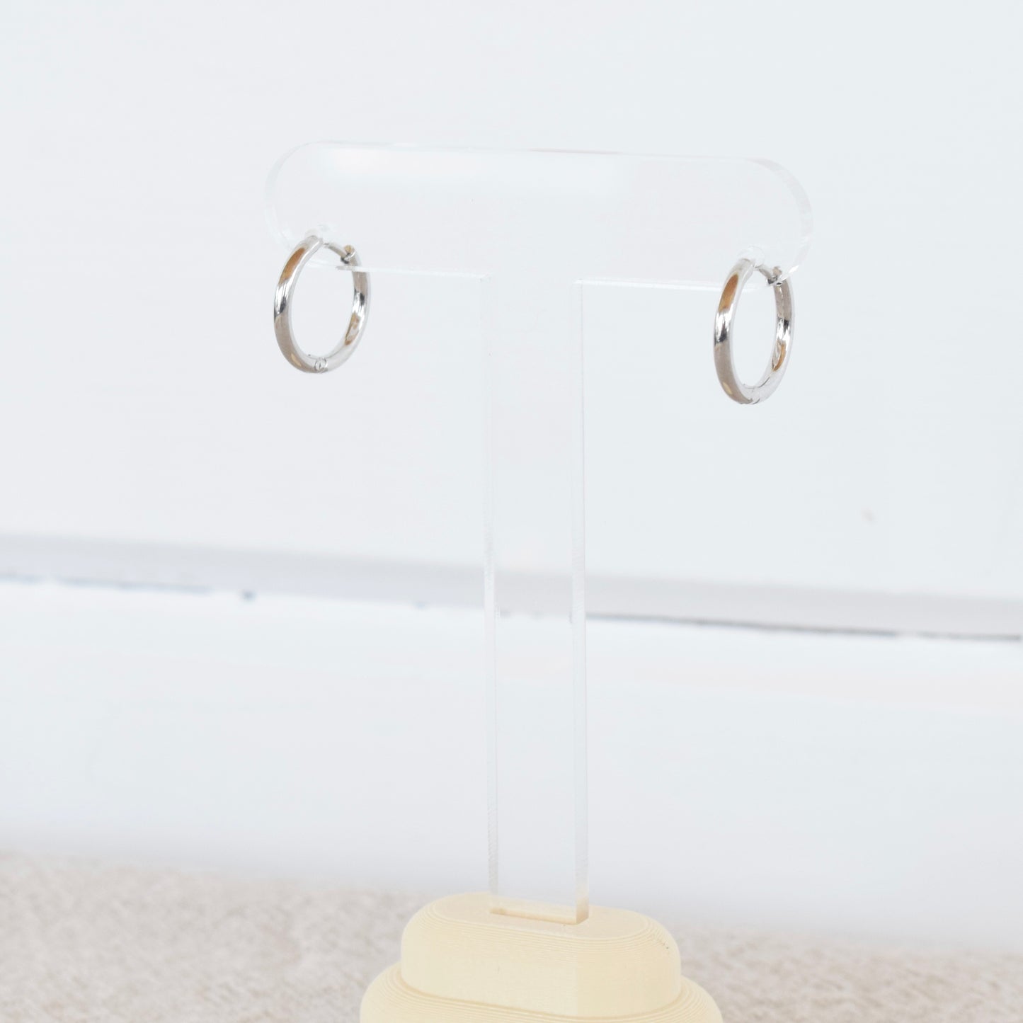 Silver Classic Hoops (+ Sizes)
