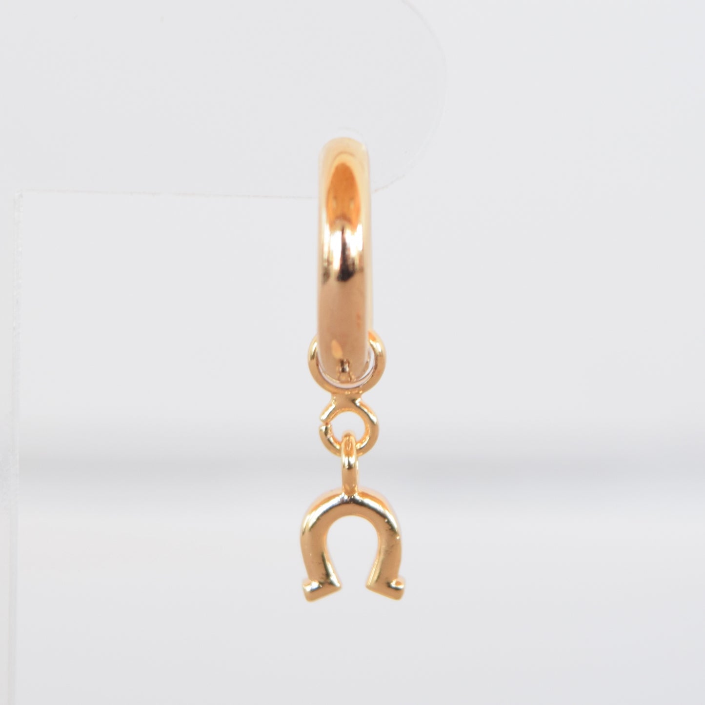 Hoop Charm - Horseshoe