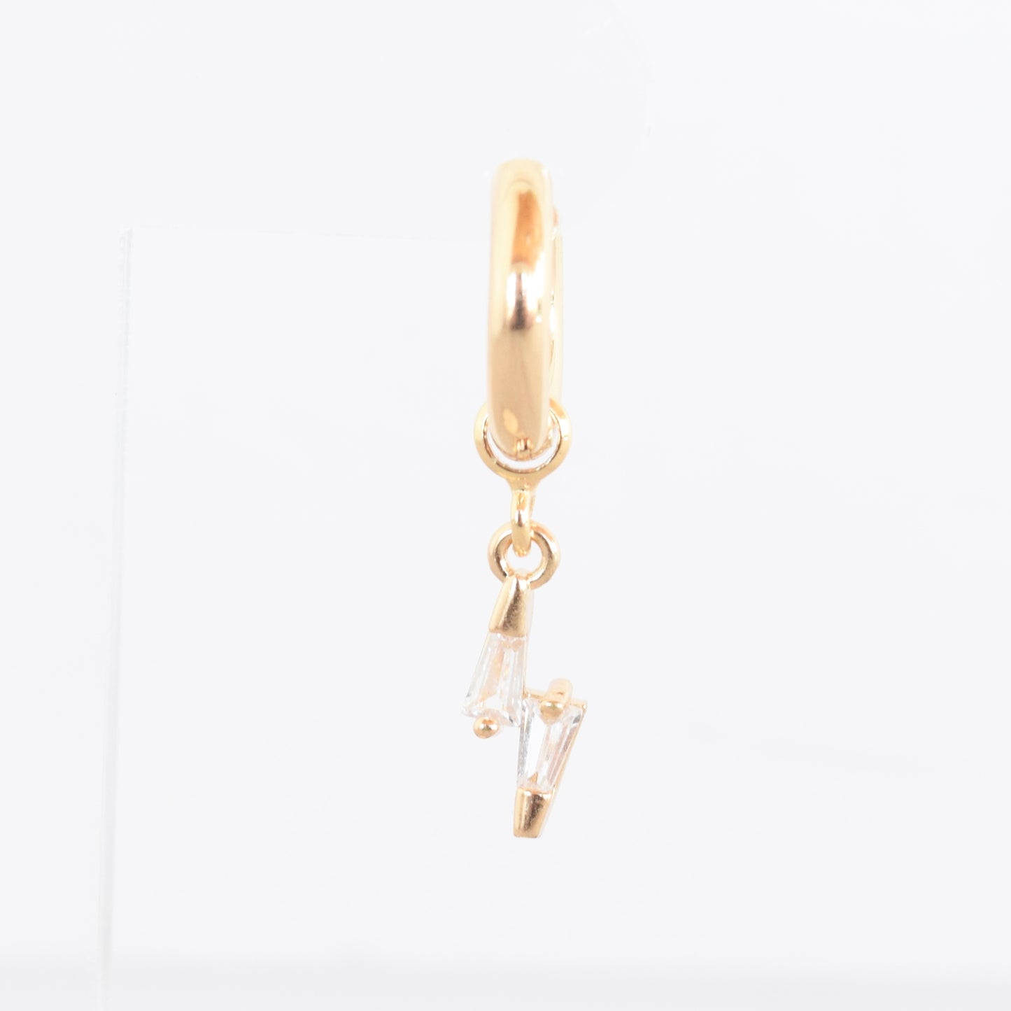 Hoop Charm - Bolt