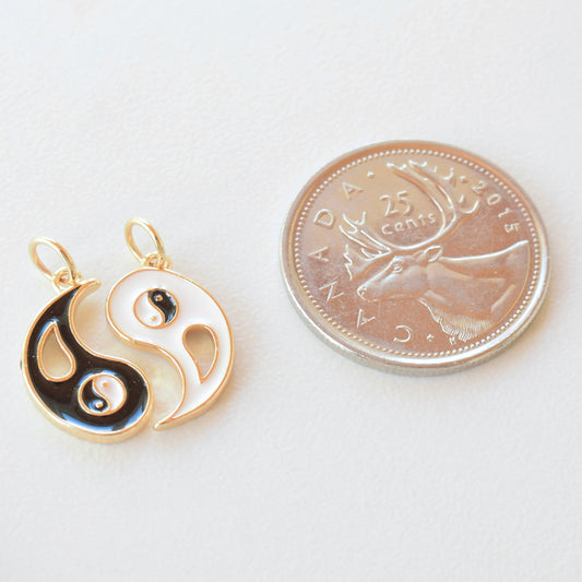 Necklace/Bracelet Charm - Yin & Yang