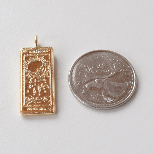 Necklace Charm - Tarrot Card
