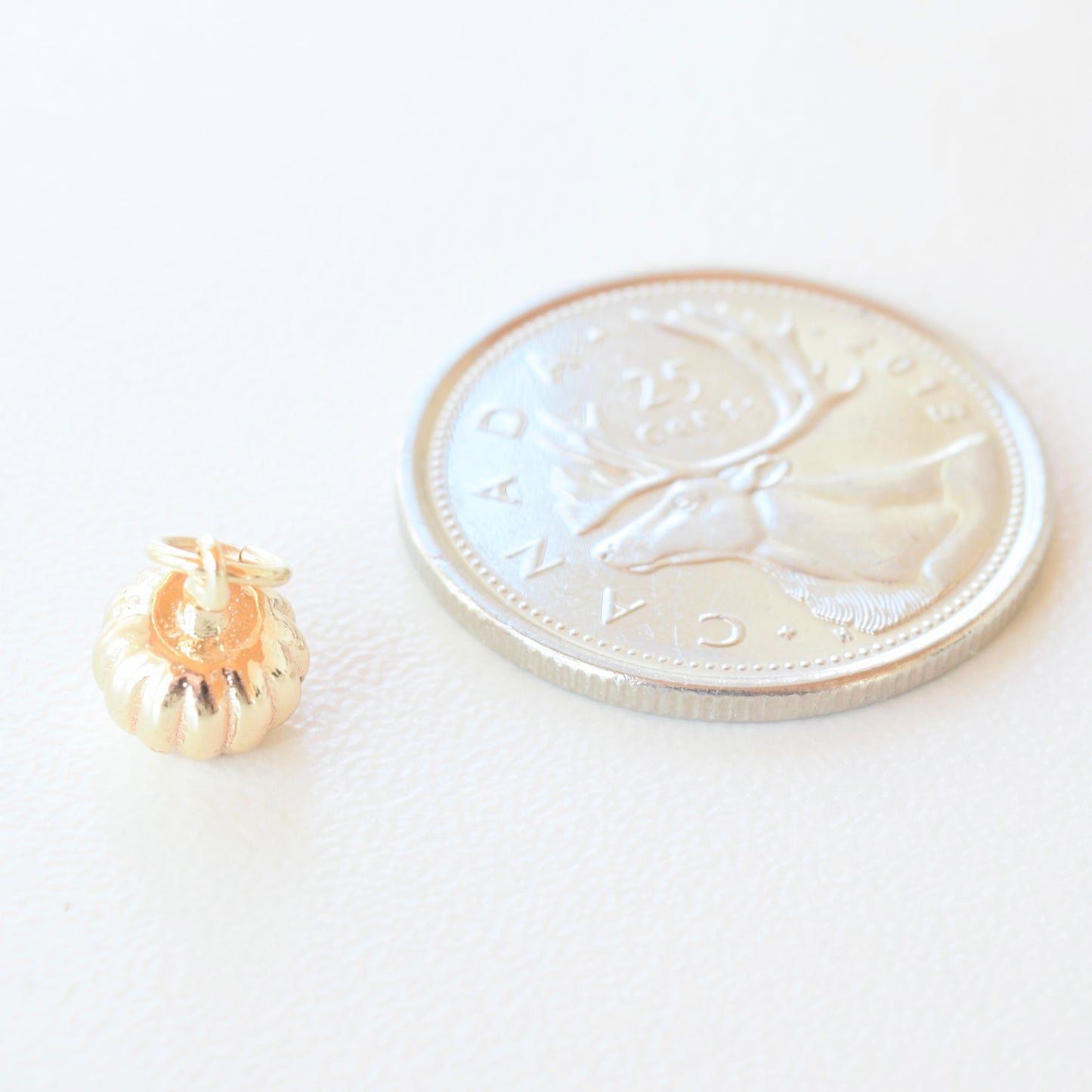 Hoop Charm - Pumpkin