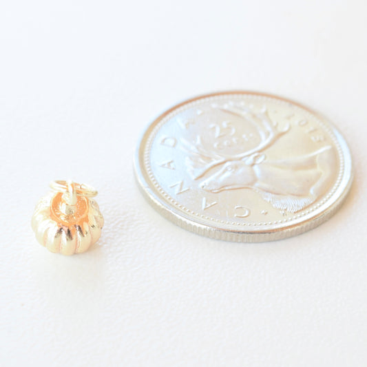 Hoop Charm - Pumpkin