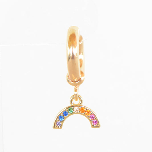 Hoop Charm - Rainbow