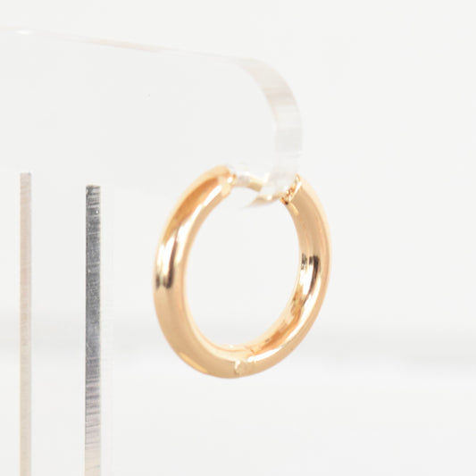 *Gold Classic Thick Hoop (+ Sizes)