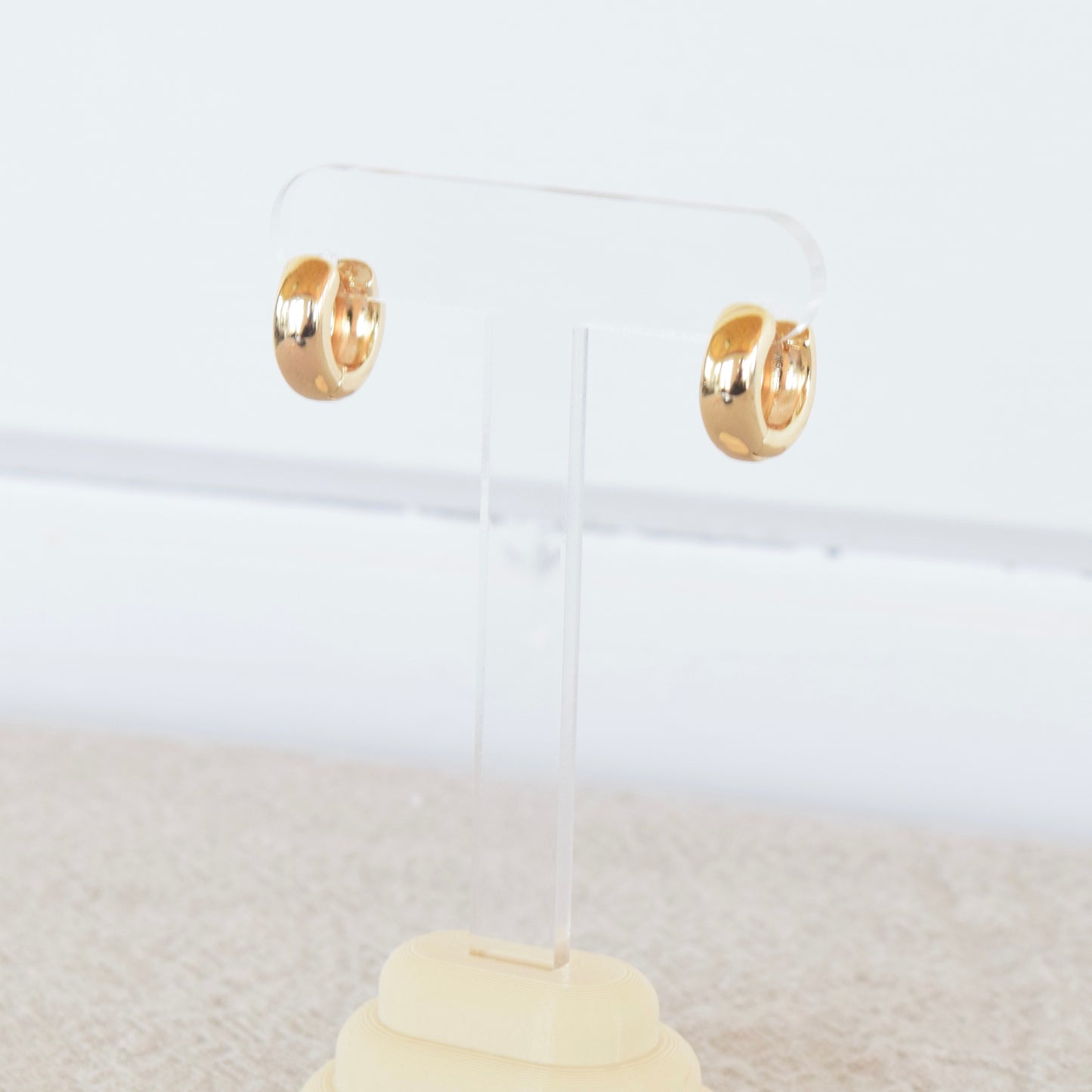 Gold Chunky Hoops (+ Sizes)