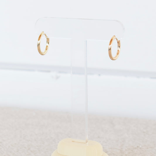 Gold Classic Hoops (+ Sizes)