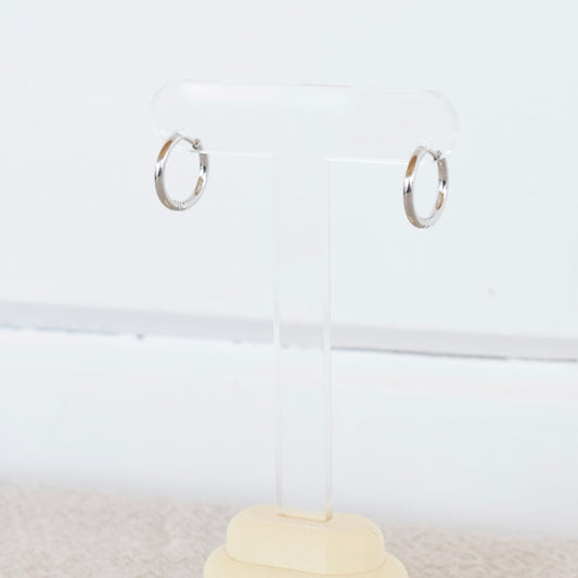 Silver Classic Hoops (+ Sizes)