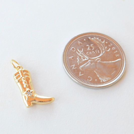 Necklace/Bracelet Charm - Cowboy Boot