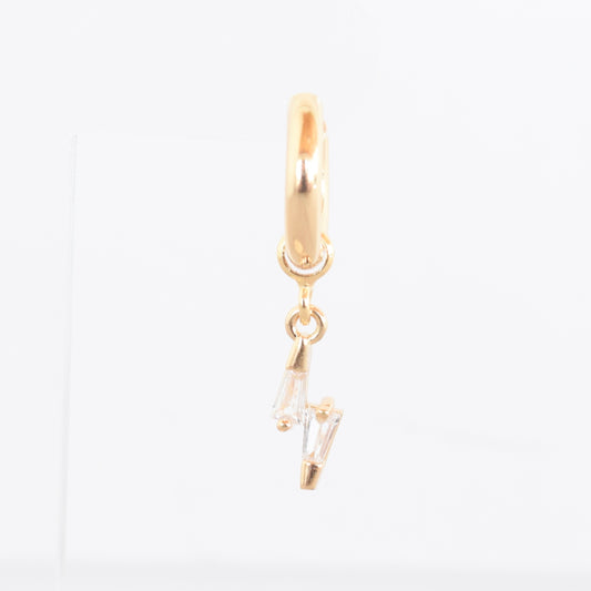 Hoop Charm - Bolt