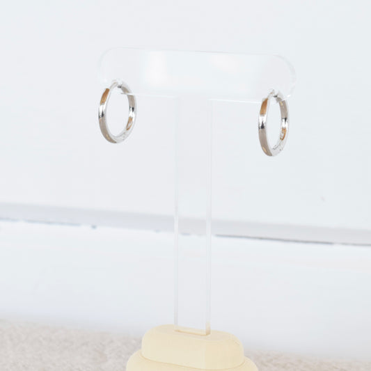Silver Classic Hoops (+ Sizes)