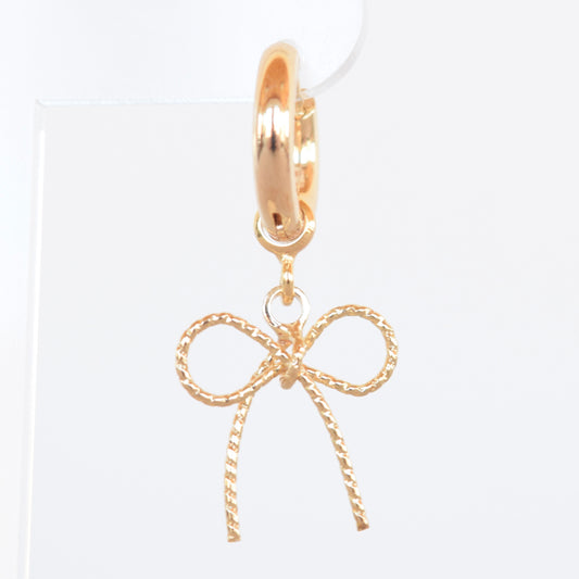 Hoop Charm - Wire Bow